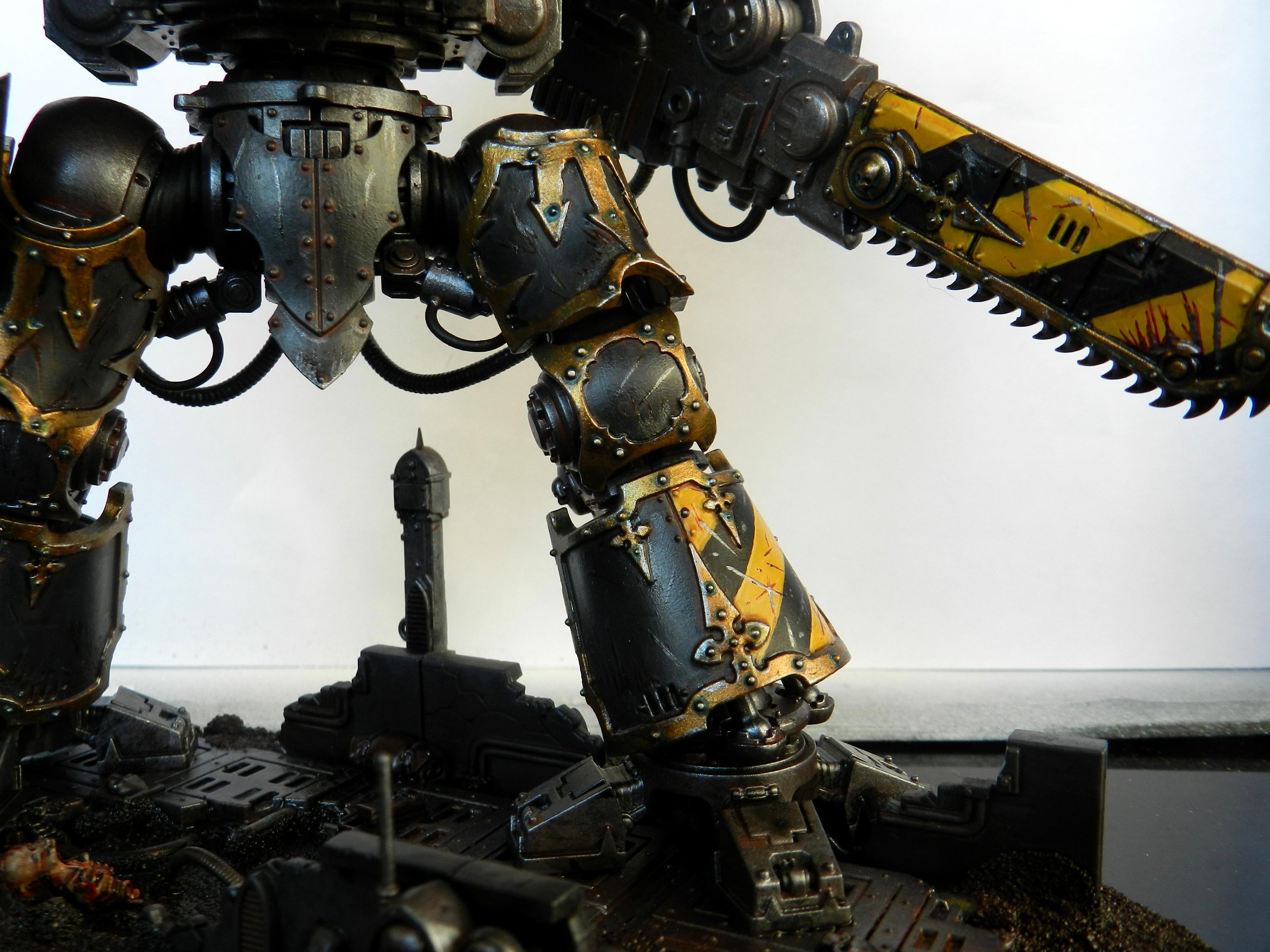 Chaos, Chaos Space Marines, Imperial Knight, Iron Warriors, Knights